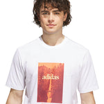 Adidas Men's Waterfall Graphic T-shirt fehér férfi KH0398