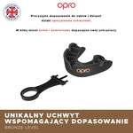 adidas OPRO UFC Bronze GEN2 Mouthguard 1234_stm_white-White Védőfelszerelés 1234_stm_white-Biały