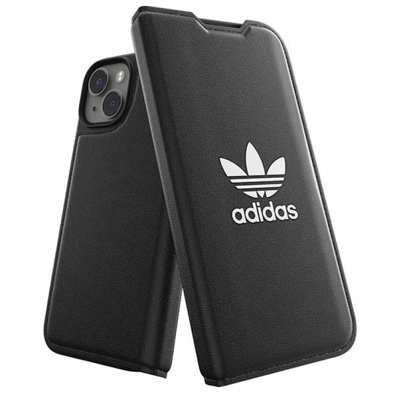 Adidas OR Booklet Case BASIC iPhone 14 6.1" black/black fehér táska