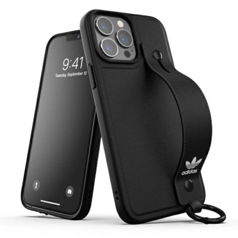 Adidas OR Hand Strap Case iPhone 13 Pro Max 6.7" /black fekete táska