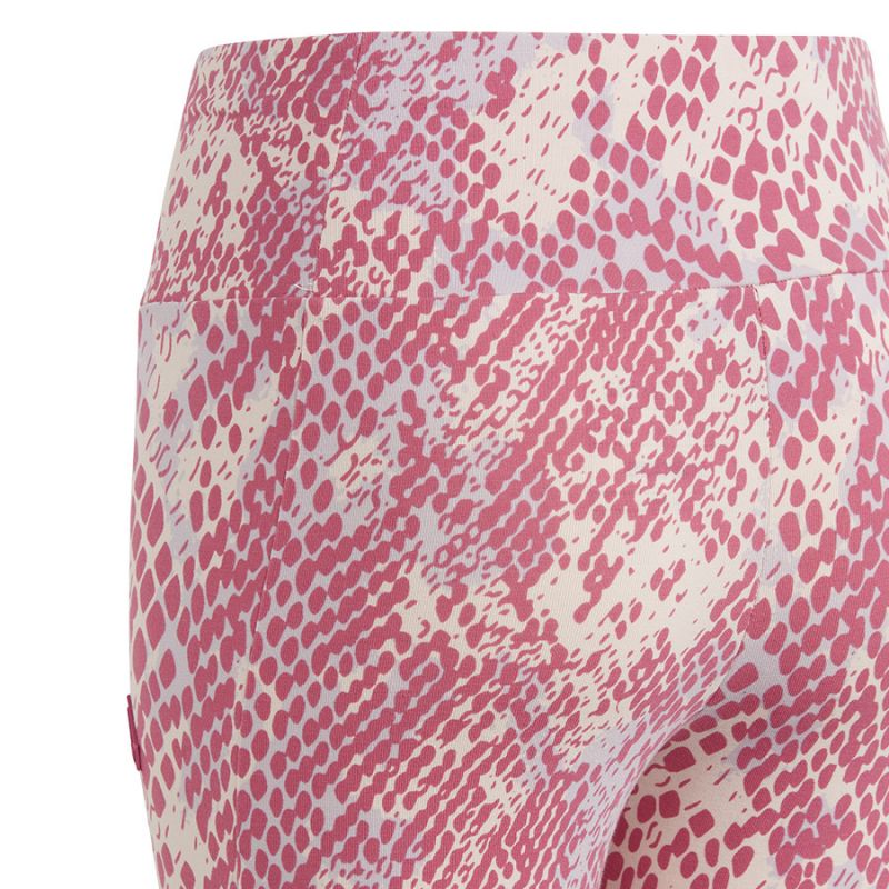 adidas Pants adidas Essentials Future Icons Allover Print Tights Jr IC0095 Nadrág