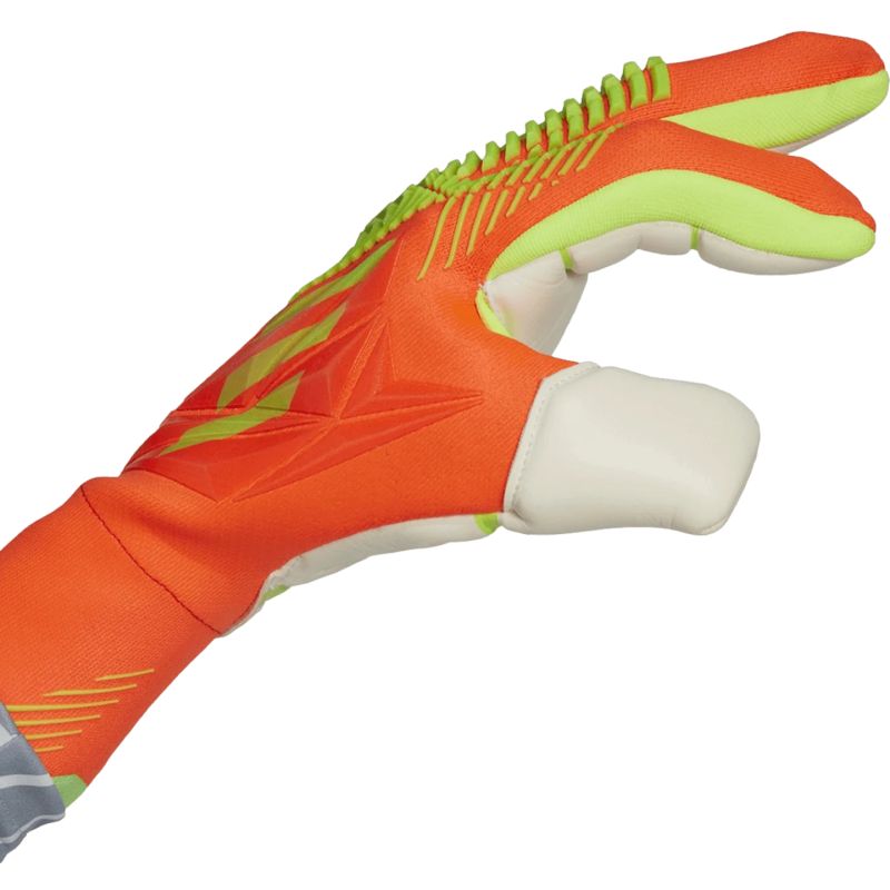 Adidas Predator Pro Fingersave URG 1.0 Goalkeeper Gloves piros kapuskesztyű HC0620