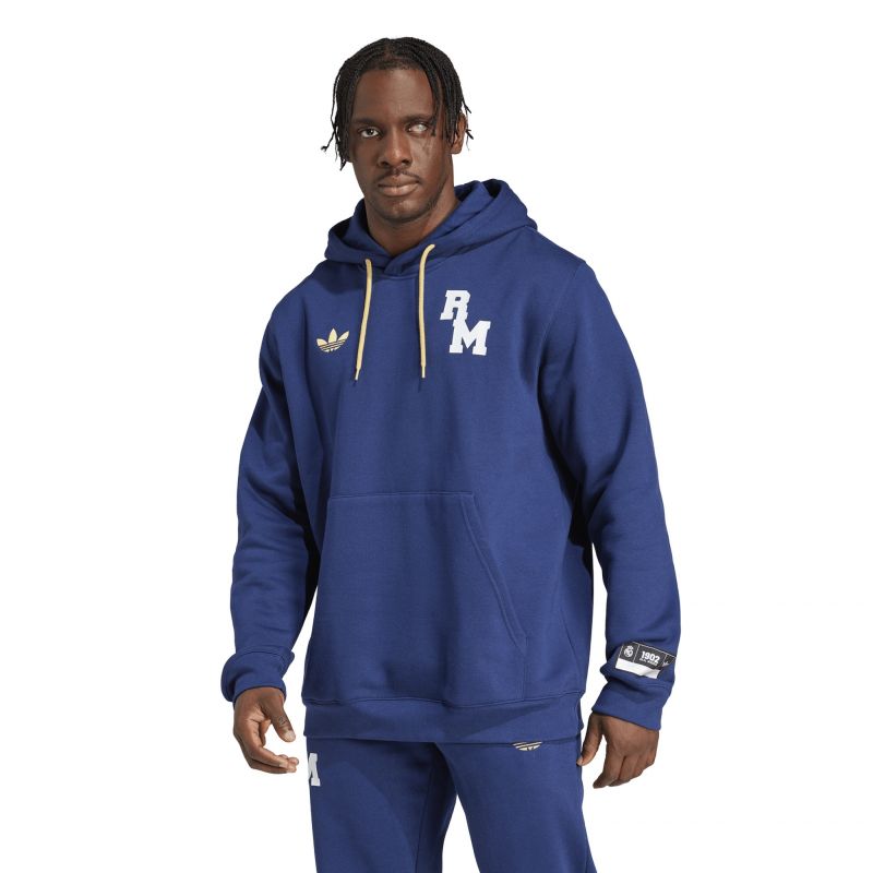 Adidas Real Madrid VRCT M JF2584 sweatshirt kapucnis pulóver - Sportmania.hu