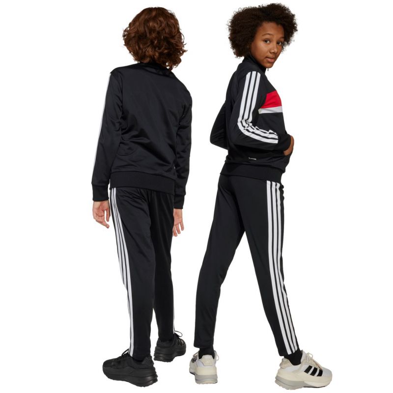 adidas Seasonal Essentials Tiberio 3-Stripes Jr JC7519 tracksuit edzőruha - Sportmania.hu