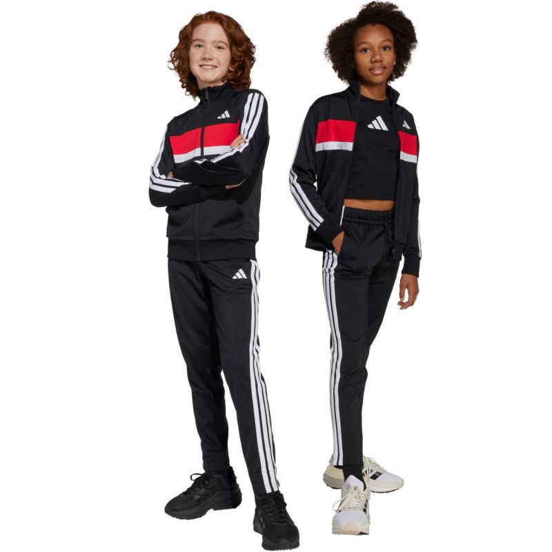 adidas Seasonal Essentials Tiberio 3-Stripes Jr JC7519 tracksuit edzőruha - Sportmania.hu