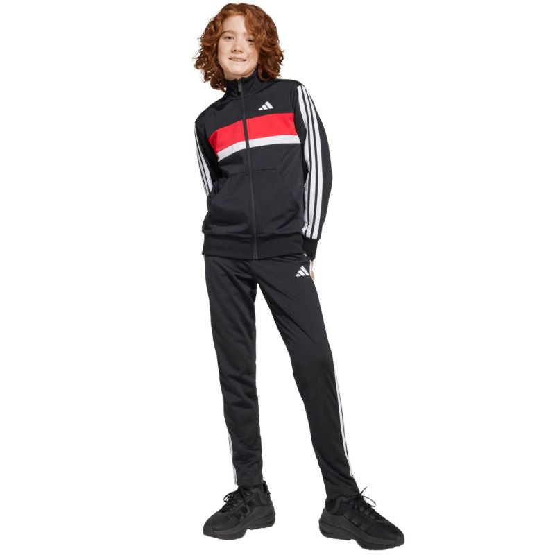 adidas Seasonal Essentials Tiberio 3-Stripes Jr JC7519 tracksuit edzőruha - Sportmania.hu