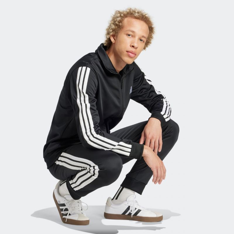 adidas Sportswear Basic 3-Stripes Tricot JI8858 M tracksuit Ruházat