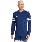Adidas Squadra 25 hússzú ujjú mez, kék férfi Póló JF6075