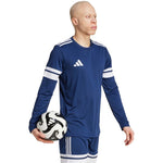 Adidas Squadra 25 hússzú ujjú mez, kék férfi Póló JF6075