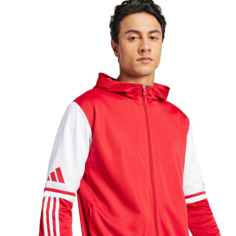 Adidas Squadra 25 kapucnis pullover, piros - Sportmania.hu