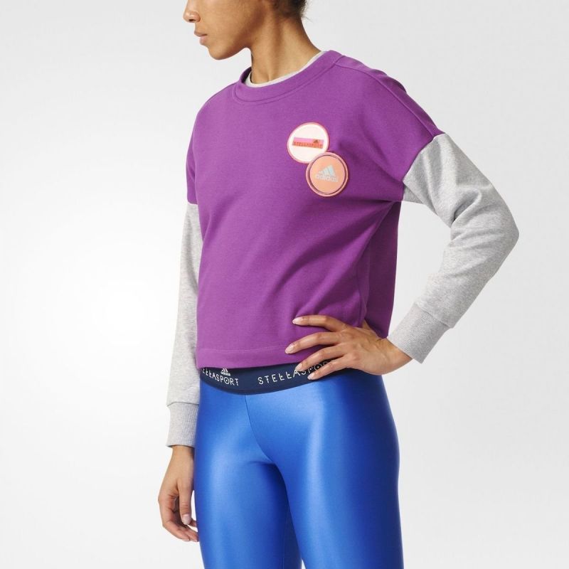 adidas Stella Mccartney Walk Crew W AP6161 sweatshirt Pulóver - Sportmania.hu