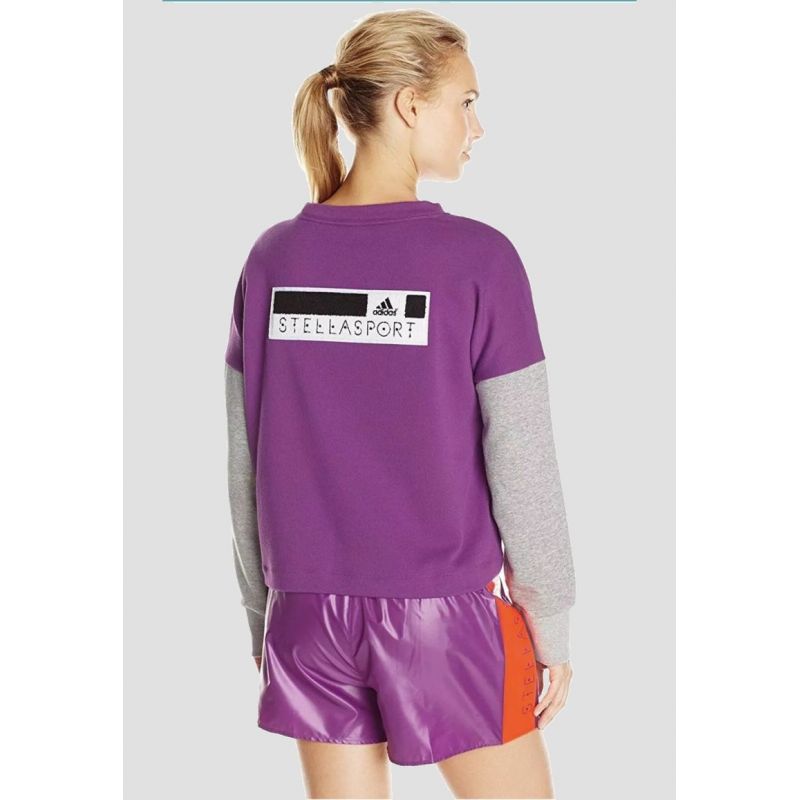 adidas Stella Mccartney Walk Crew W AP6161 sweatshirt Pulóver - Sportmania.hu