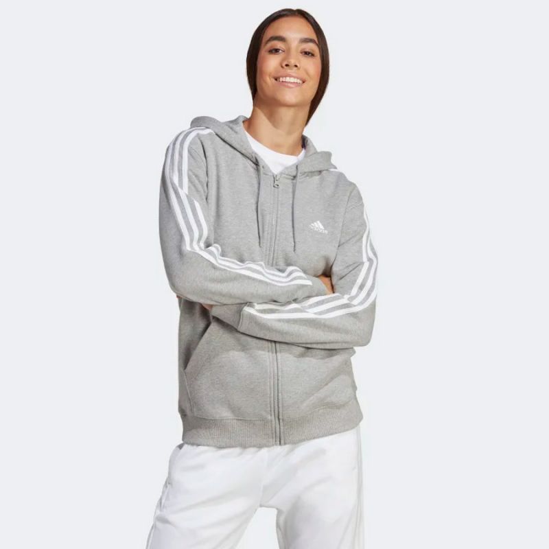 adidas Sweatshirt adidas 3 Stripes Full-Zip R HD W I9917 Pulóver - Sportmania.hu