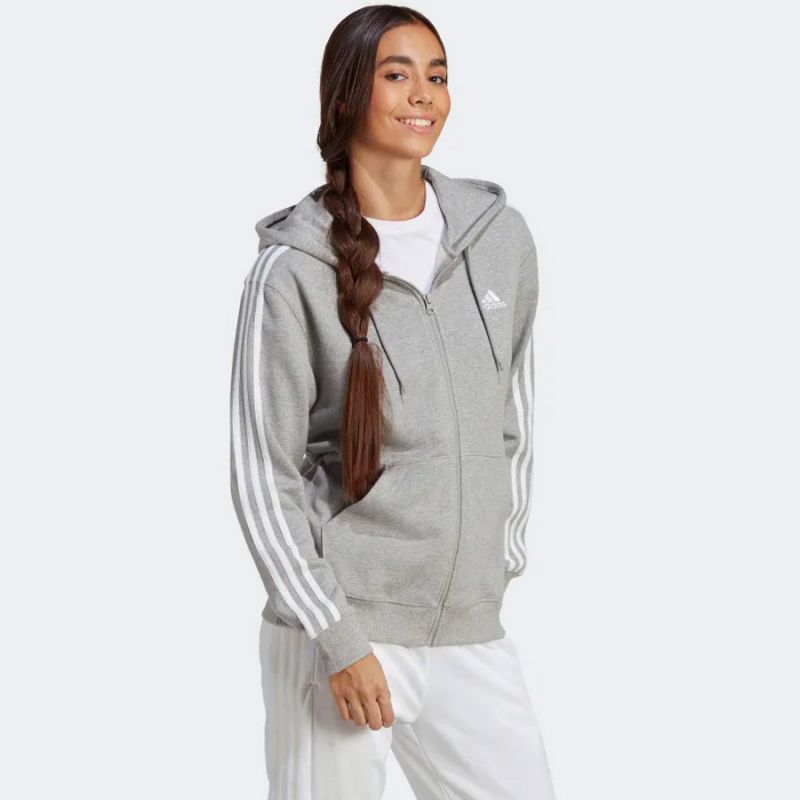 adidas Sweatshirt adidas 3 Stripes Full-Zip R HD W I9917 Pulóver