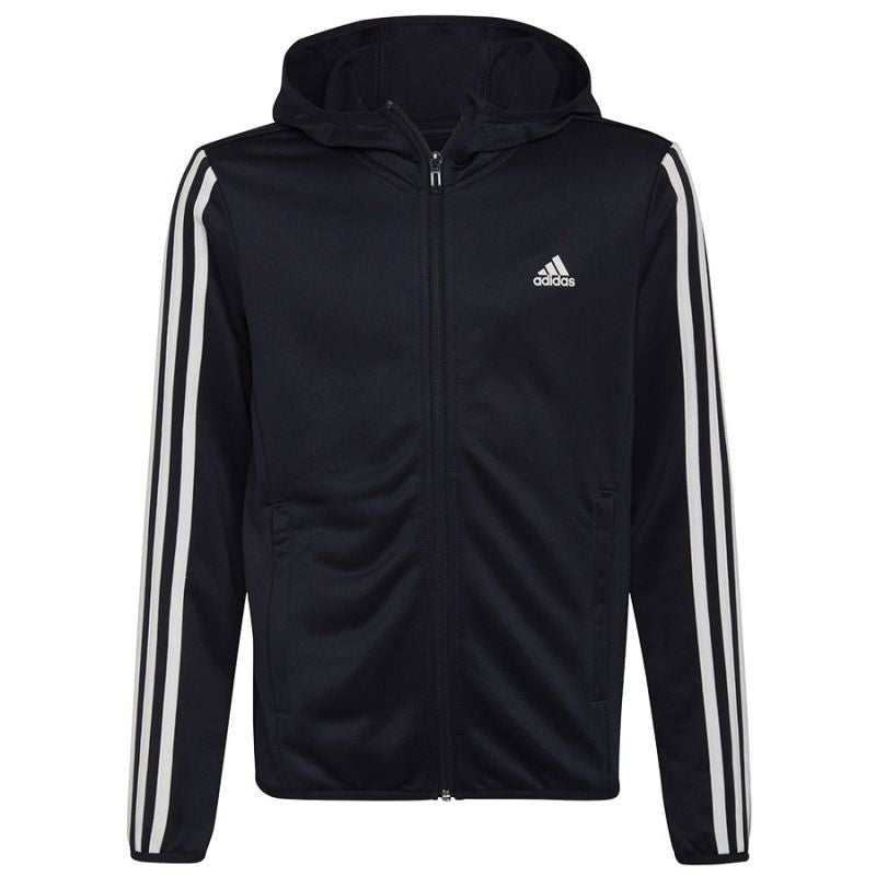 adidas Sweatshirt adidas 3S FZ HD Jr HE9339 Póló Pulóver - Sportmania.hu