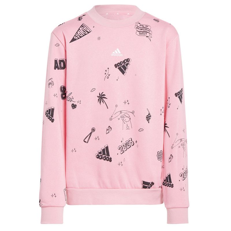 adidas Sweatshirt adidas Bluv Q3 Sweat Jr. IA1576 Pulóver