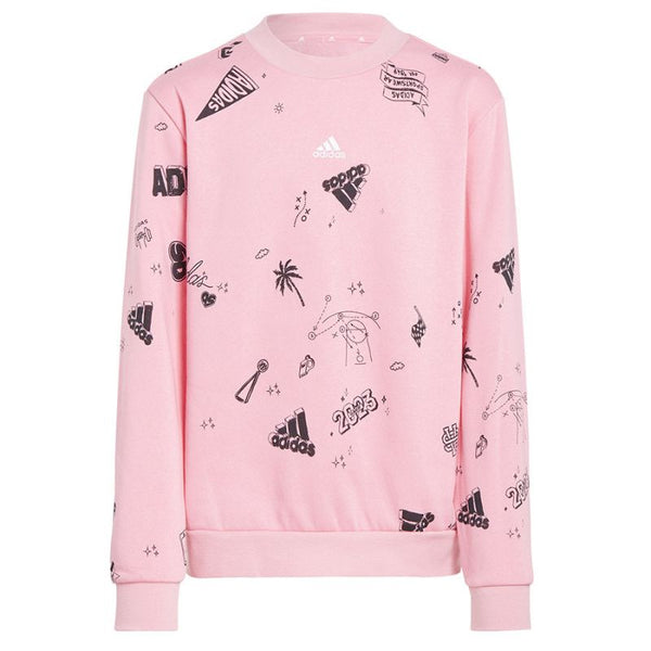 adidas Sweatshirt adidas Bluv Q3 Sweat Jr. IA1576 Pulóver