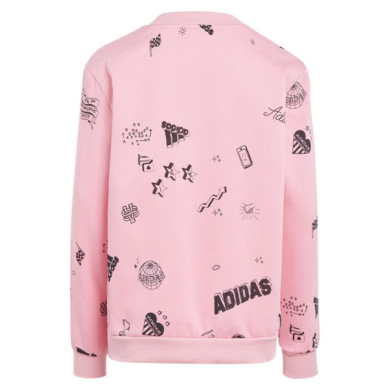adidas Sweatshirt adidas Bluv Q3 Sweat Jr. IA1576 Pulóver