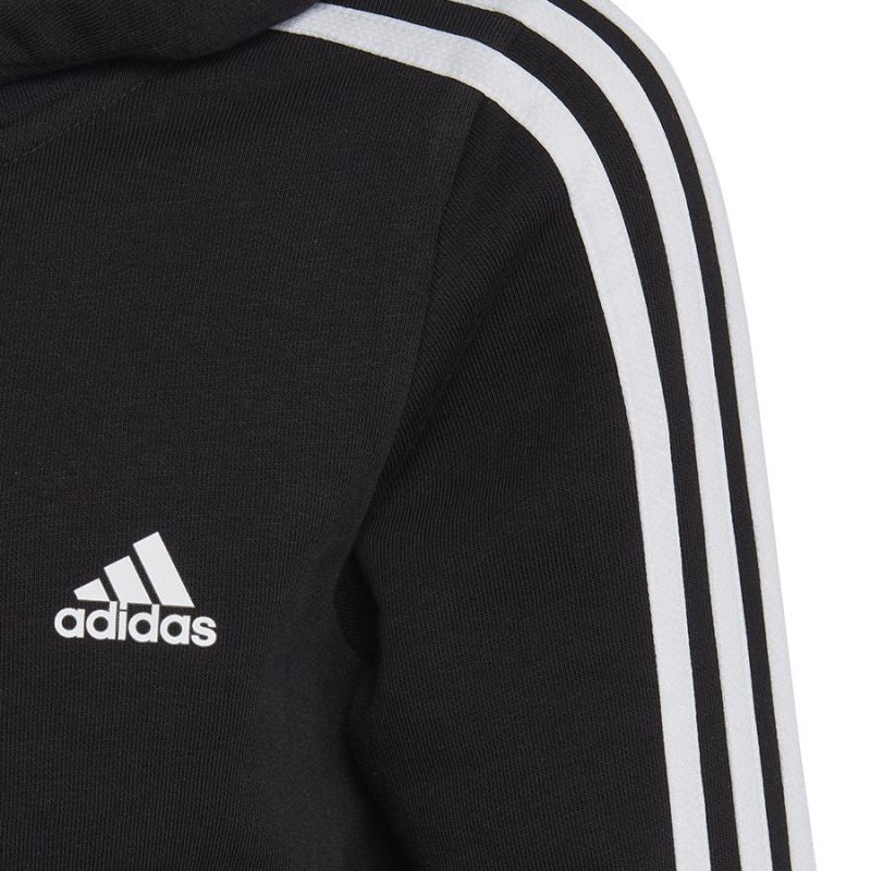 adidas Sweatshirt adidas Essentials 3 Stripes Full-Zip Hoodie Jr. IC3634 Pulóver