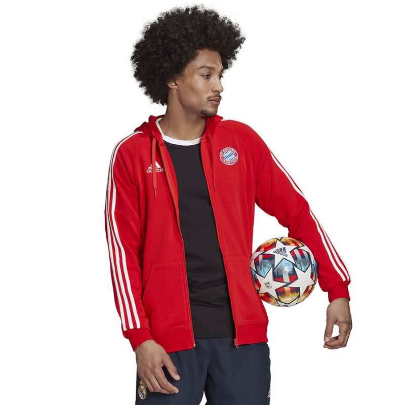 adidas Sweatshirt adidas FC Bayern DNA FZ HD M HF1356 Póló Pulóver - Sportmania.hu