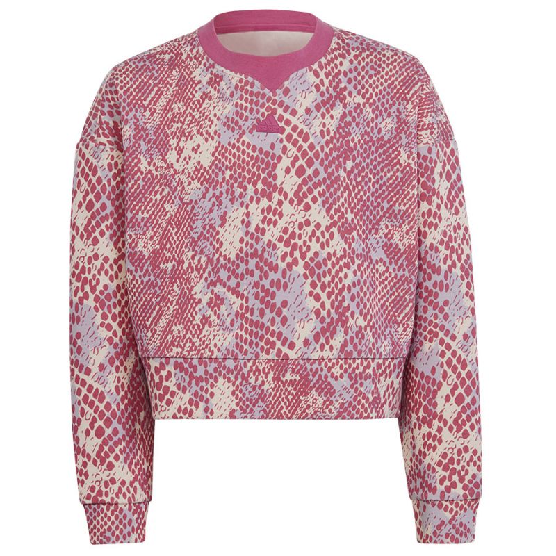 adidas Sweatshirt adidas FI Allover Print SWT Jr. HR5828 Pulóver