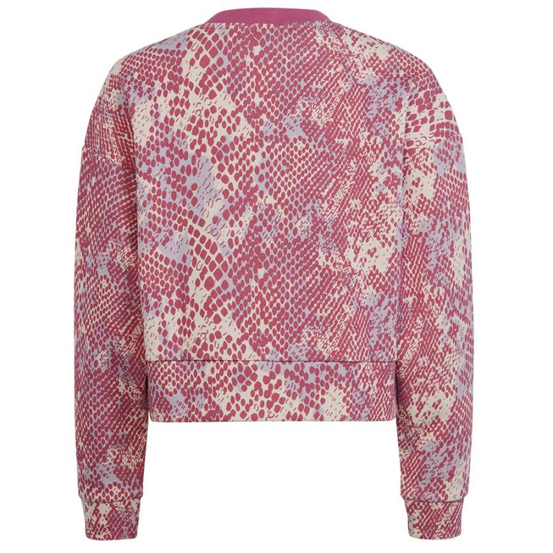 adidas Sweatshirt adidas FI Allover Print SWT Jr. HR5828 Pulóver