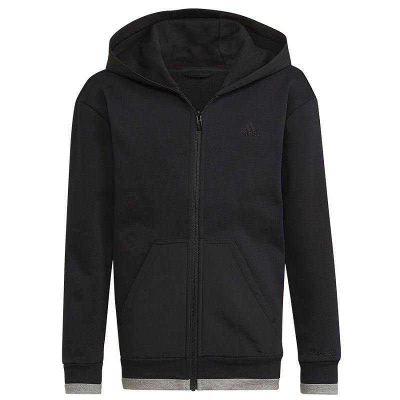 adidas Sweatshirt adidas Fleece Full-Zip Hoody Jr. HN6182 Pulóver - Sportmania.hu
