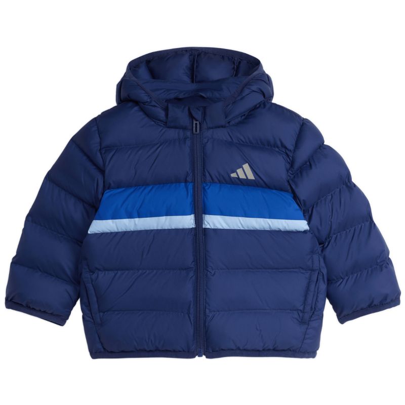 adidas Synthetic Down Navy Blue Kids Jacket gyerek JL7392