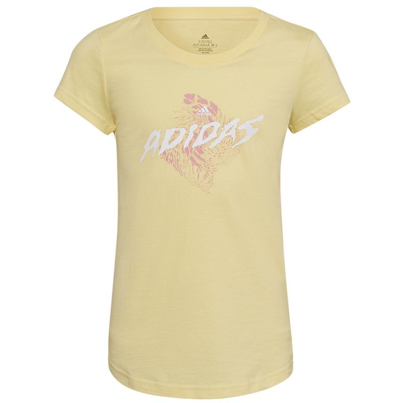 adidas T-shirt adidas 3 BAR G Tee Jr HL1619 Póló Ruházat Póló - Sportmania.hu