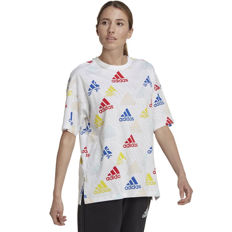 adidas T-shirt adidas Bluv Q3 Tee W HL4461 Póló Ruházat Póló - Sportmania.hu