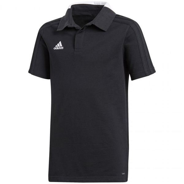 adidas T-Shirt adidas Condivo 18 Cotton Polo JR CF4373 black Póló Ruházat Póló