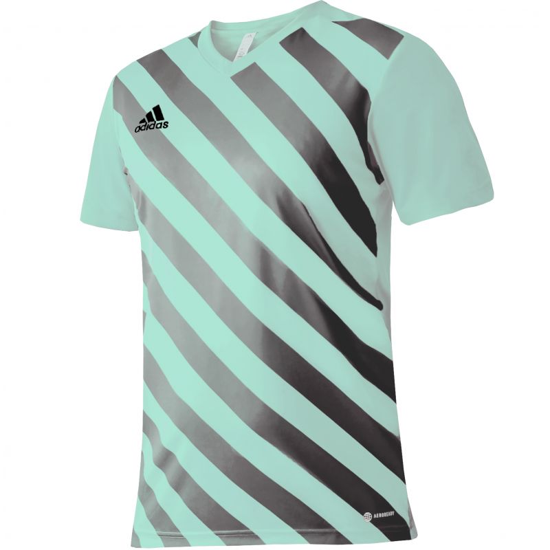 adidas T-shirt adidas Entrada 22 Graphic Jersey Jr HF0127 Póló Ruházat Póló - Sportmania.hu
