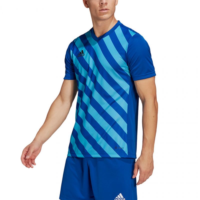 adidas T-shirt adidas Entrada 22 Graphic Jersey M HF0116 Póló Ruházat Póló - Sportmania.hu