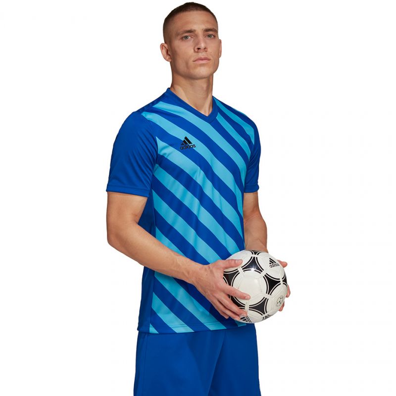 adidas T-shirt adidas Entrada 22 Graphic Jersey M HF0116 Póló Ruházat Póló - Sportmania.hu