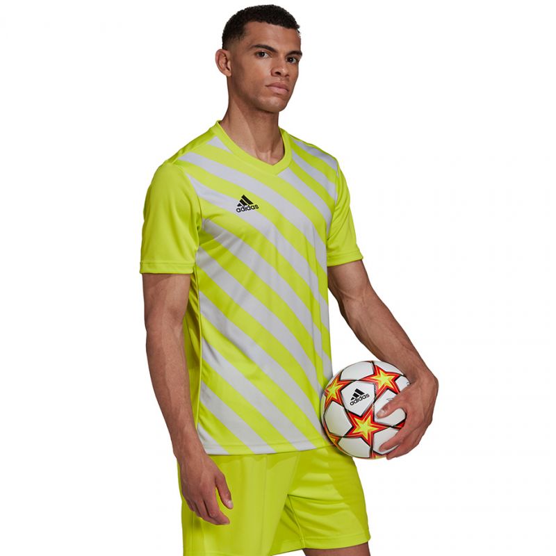 adidas T-shirt adidas Entrada 22 Graphic Jersey M HF0118 Póló Ruházat Póló - Sportmania.hu