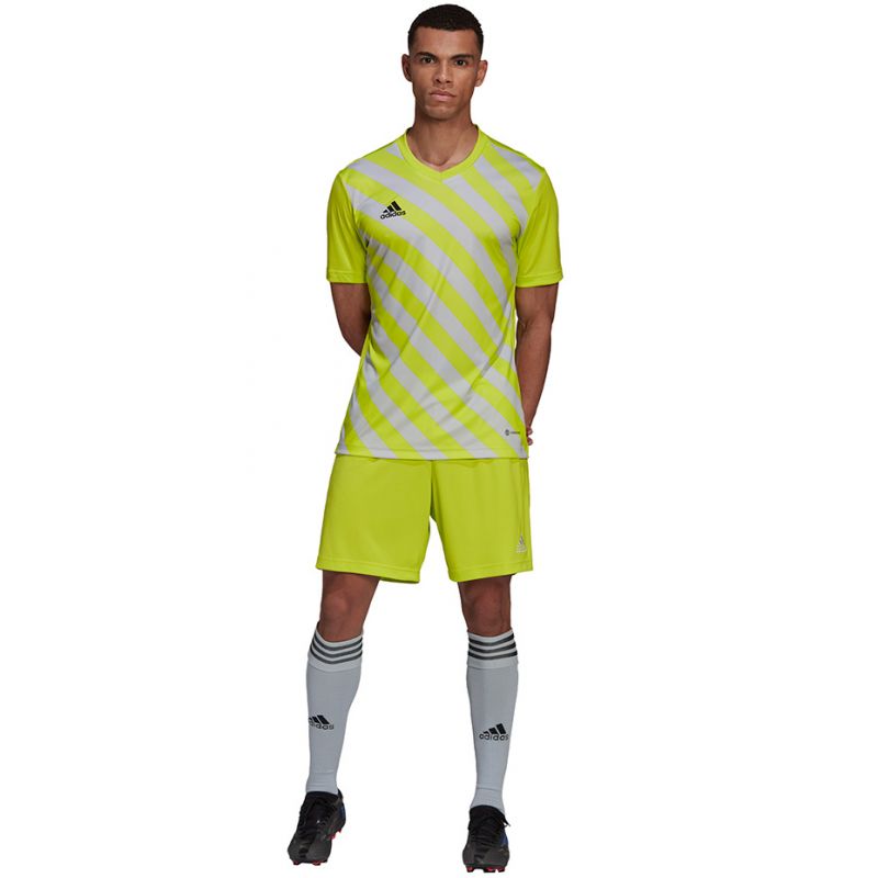 adidas T-shirt adidas Entrada 22 Graphic Jersey M HF0118 Póló Ruházat Póló - Sportmania.hu