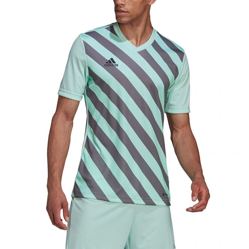 adidas T-shirt adidas Entrada 22 Graphic Jersey M HF0119 Póló Ruházat Póló - Sportmania.hu