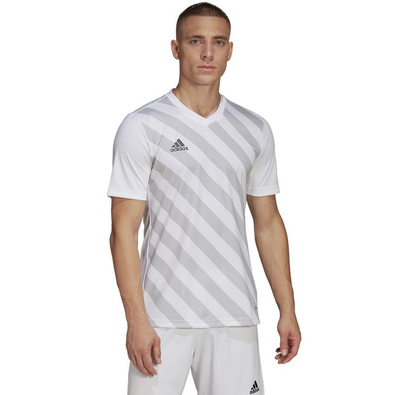 adidas T-shirt adidas Entrada 22 Graphic Jersey M HF0129 Póló Ruházat Póló - Sportmania.hu