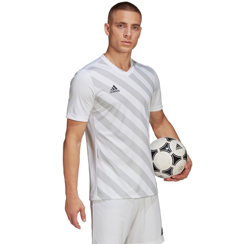adidas T-shirt adidas Entrada 22 Graphic Jersey M HF0129 Póló Ruházat Póló - Sportmania.hu