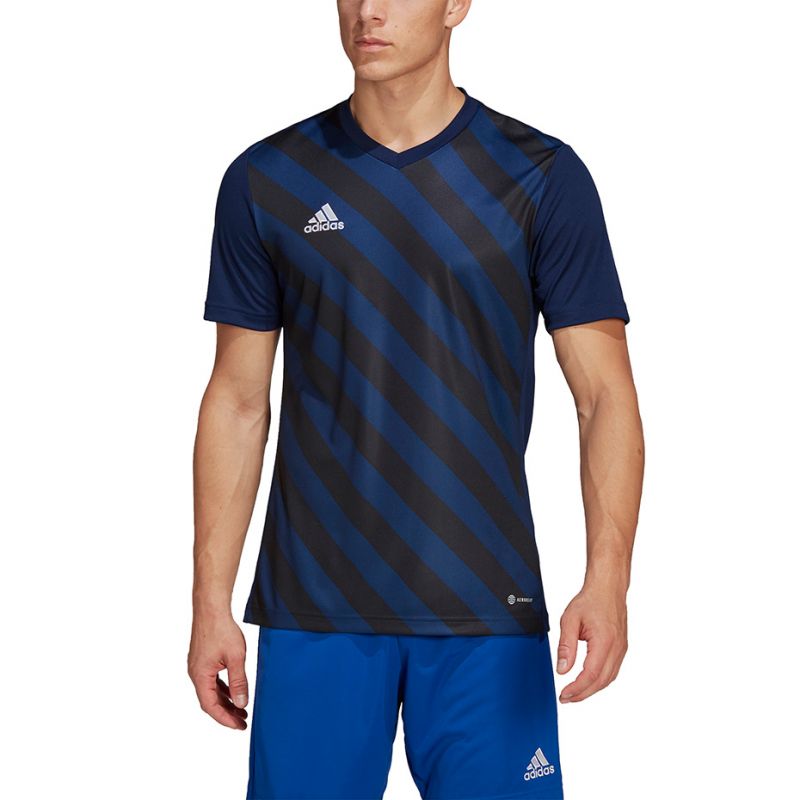 adidas T-shirt adidas Entrada 22 Graphic Jersey M HF0131 Póló Ruházat Póló - Sportmania.hu