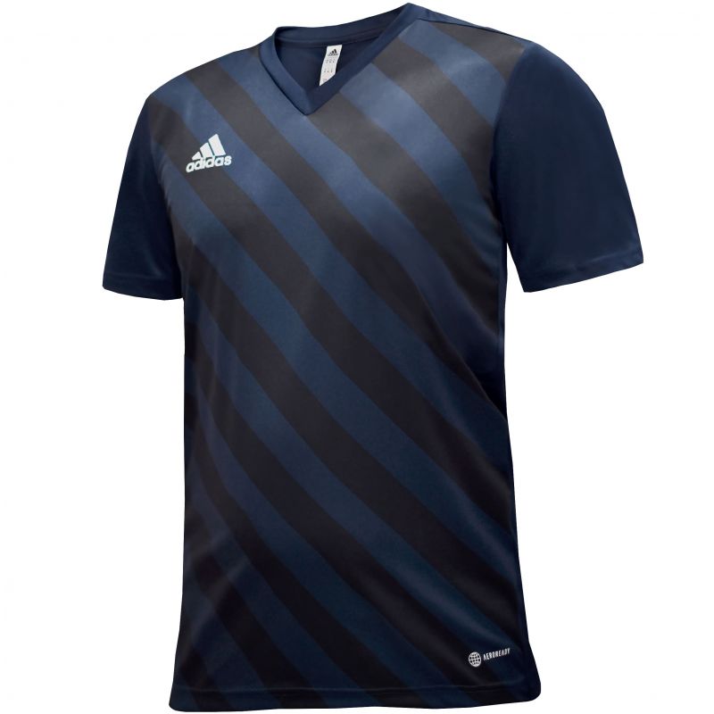 adidas T-shirt adidas Entrada 22 Graphic Jersey M HF0131 Póló Ruházat Póló - Sportmania.hu
