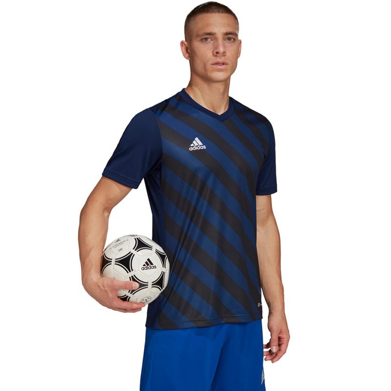 adidas T-shirt adidas Entrada 22 Graphic Jersey M HF0131 Póló Ruházat Póló - Sportmania.hu
