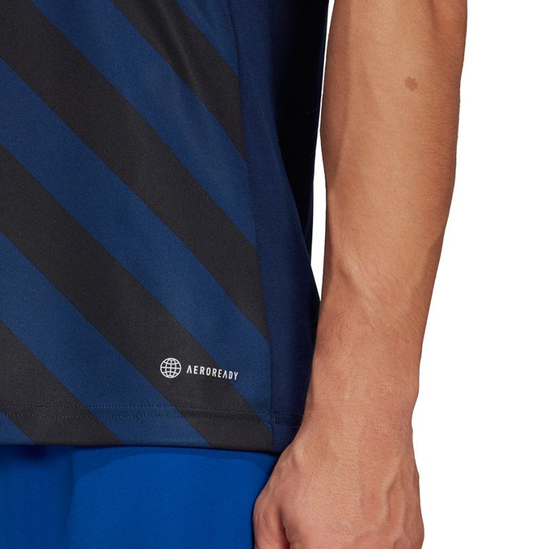 adidas T-shirt adidas Entrada 22 Graphic Jersey M HF0131 Póló Ruházat Póló - Sportmania.hu