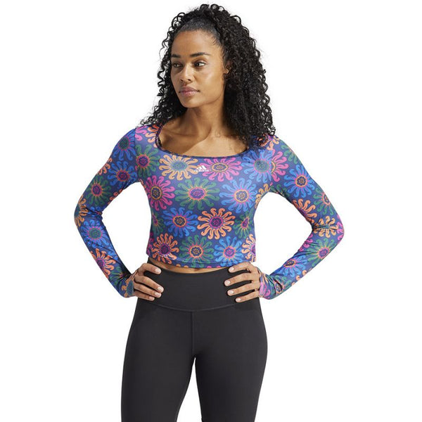 adidas T-shirt adidas Farm Crop LS W IM2360 Póló