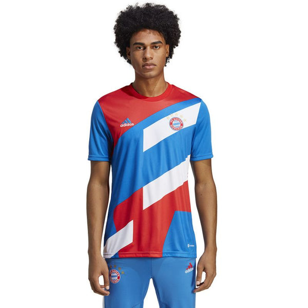 adidas T-shirt adidas FC Bayern Pre-Match JSY M HU1261 Ruházat Póló