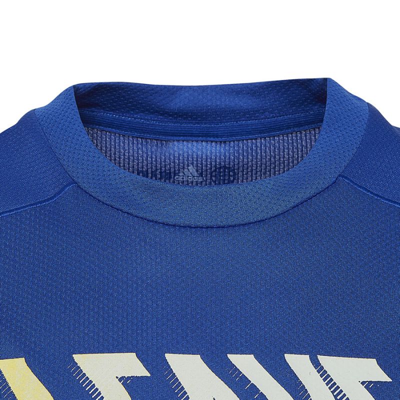 adidas T-shirt adidas Hiit Slog Tee Jr HG2051 Póló Ruházat Póló - Sportmania.hu