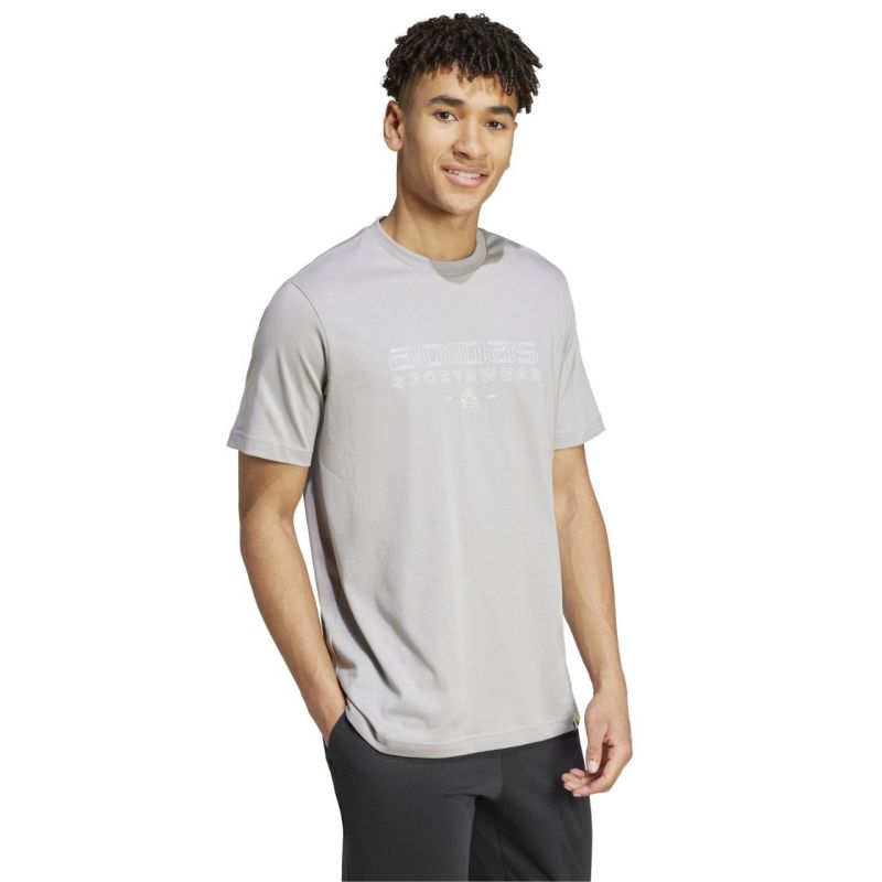 adidas T-shirt adidas Tech Linear Graphic M IY0728 Póló - Sportmania.hu