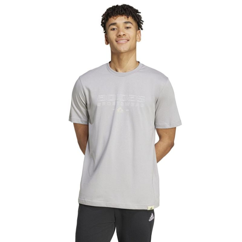 adidas T-shirt adidas Tech Linear Graphic M IY0728 Póló - Sportmania.hu