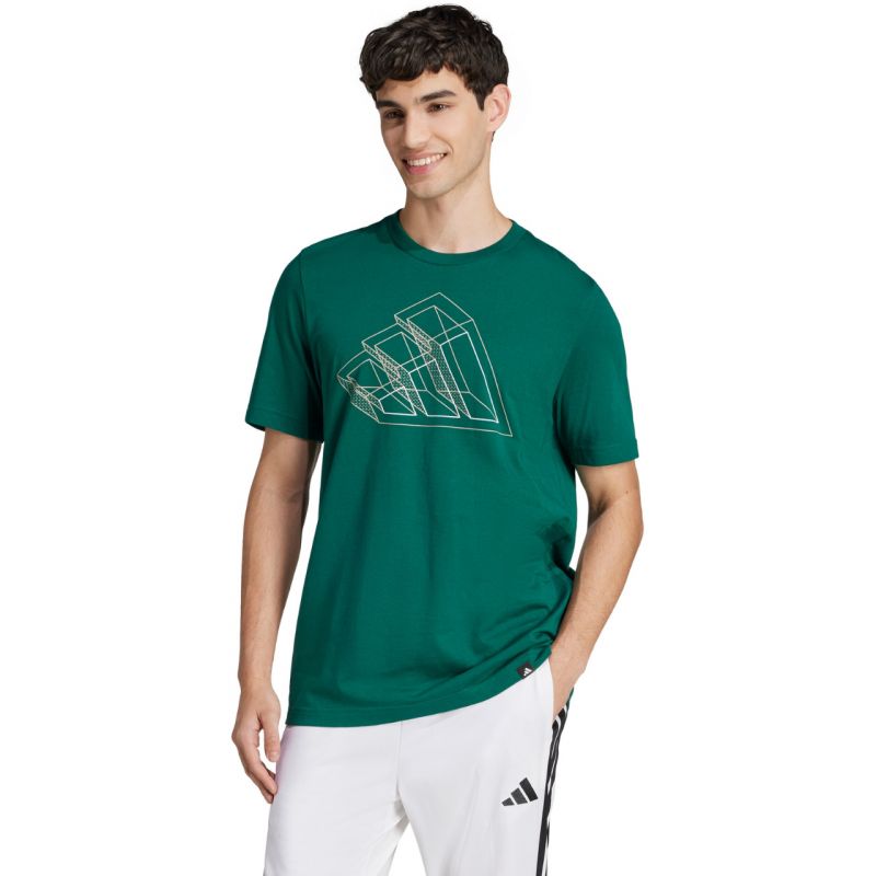 adidas T-shirt adidas Tech Outline Graphic M JJ1609 Póló - Sportmania.hu