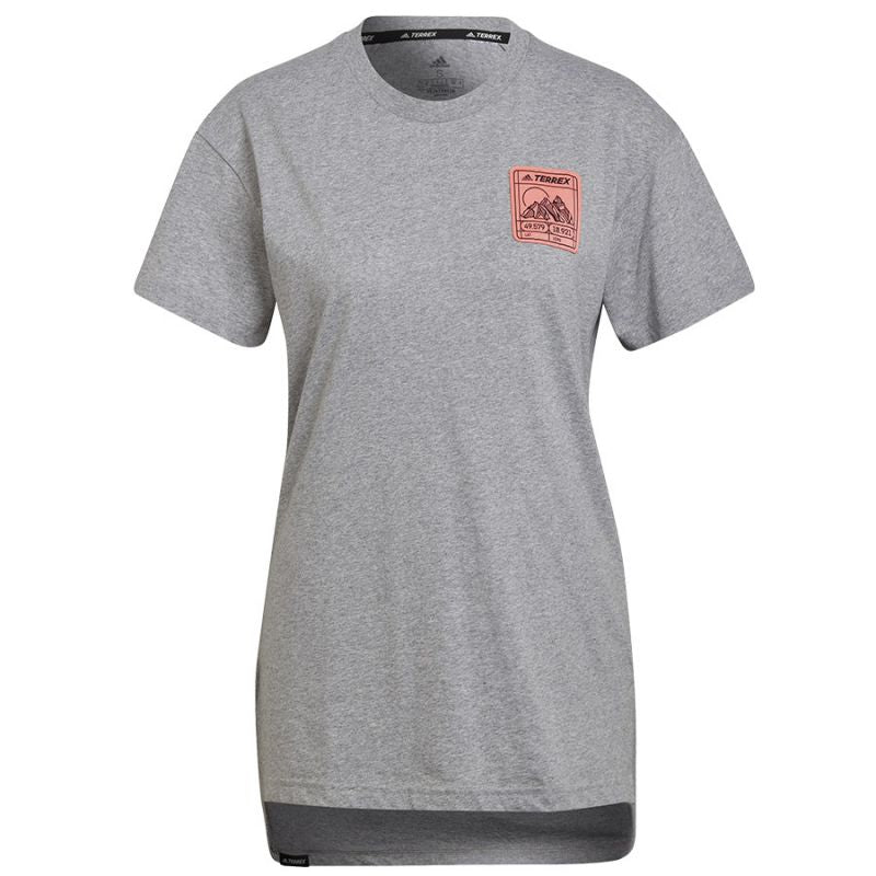 adidas T-shirt adidas TX Pat Mou TE W H50943 Póló Ruházat Póló - Sportmania.hu